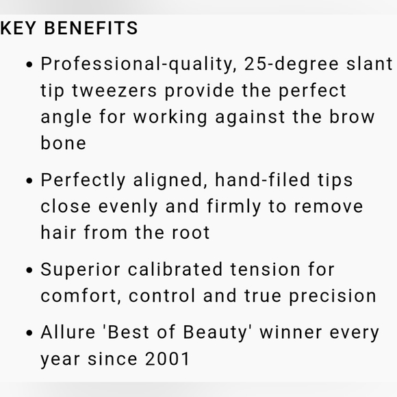 Tweezerman Rose Gold Slant Tweezer - Picture 6 of 16